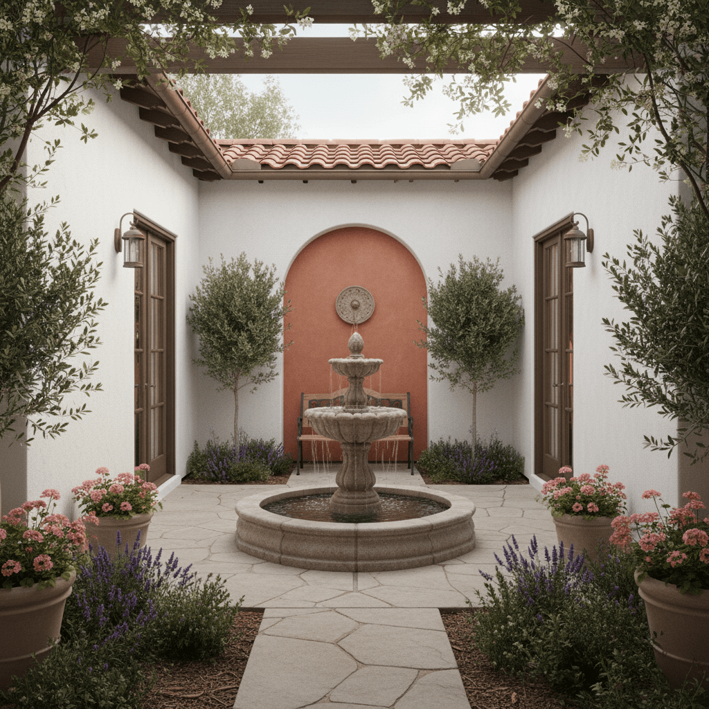 Redesigned Courtyard